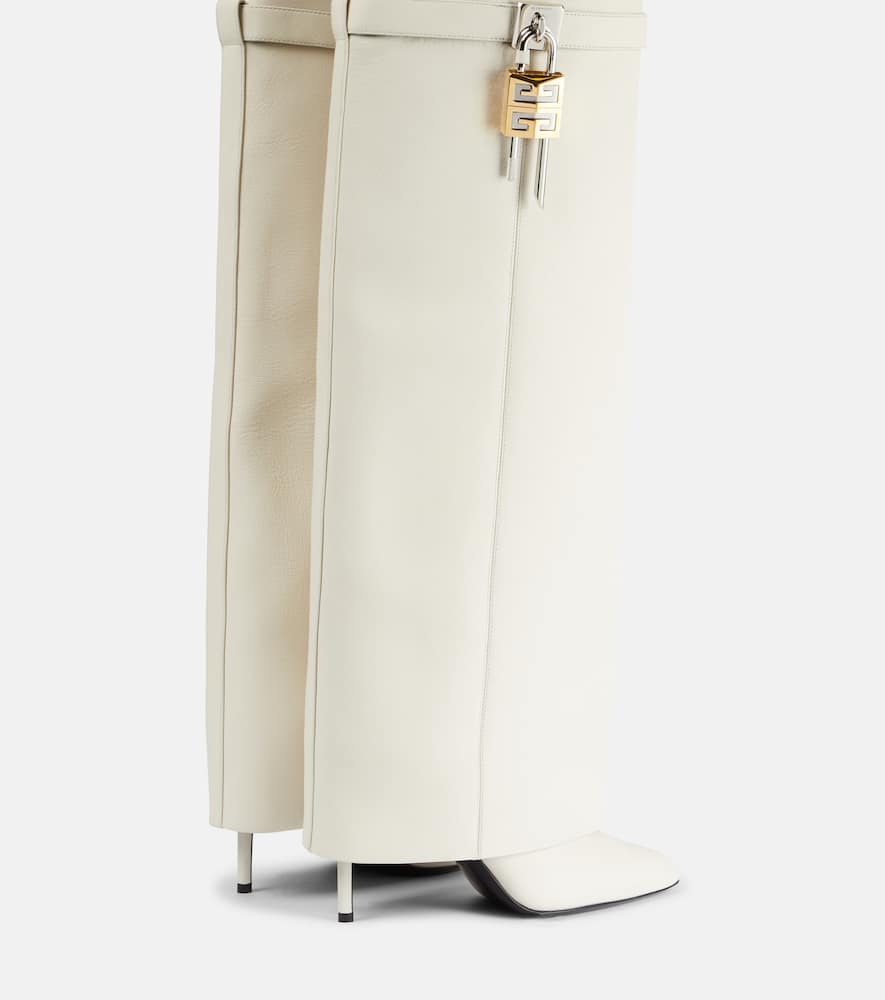 Givenchy Shark Lock Stiletto over-the-knee boots