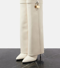 Givenchy Shark Lock Stiletto over-the-knee boots