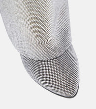 Givenchy Shark Lock Strass knee-high boots