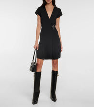 Givenchy Shark Lock leather knee-high boots