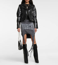Givenchy Shark Lock wide-fit leather knee-high boots