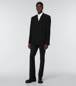 Givenchy Slim-fit technical wool suit jacket