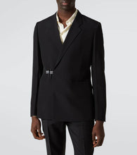 Givenchy Slim-fit technical wool suit jacket