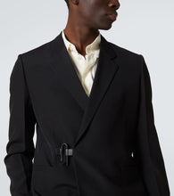 Givenchy Slim-fit technical wool suit jacket