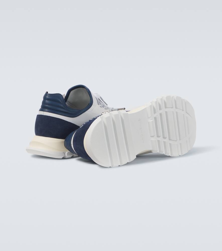 Givenchy Spectre suede-trimmed sneakers