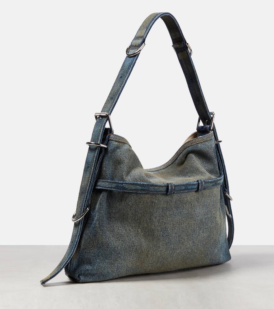 Givenchy Voyou Medium denim shoulder bag
