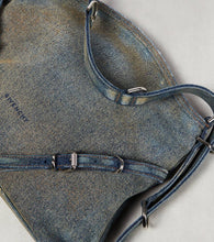 Givenchy Voyou Medium denim shoulder bag