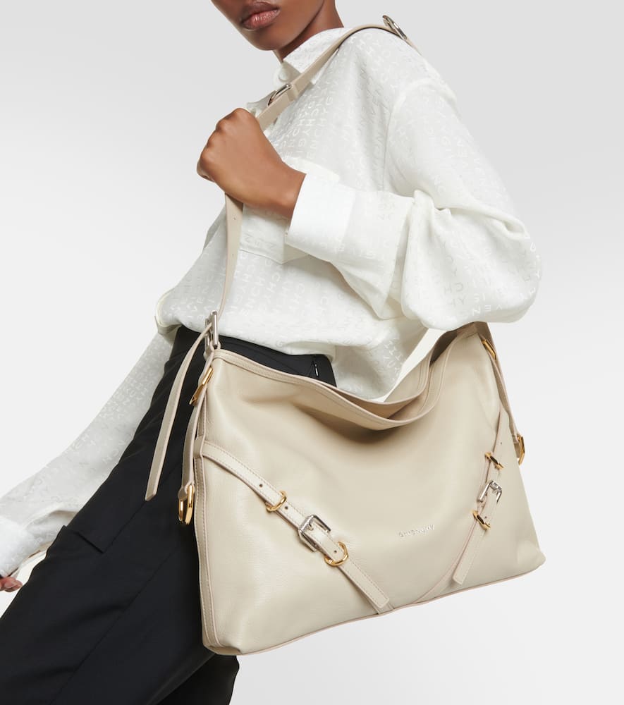 Givenchy Voyou Medium leather shoulder bag