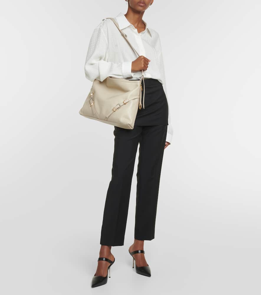 Givenchy Voyou Medium leather shoulder bag