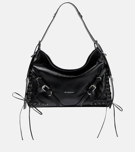 Givenchy Voyou Medium leather shoulder bag. Shop Givenchy Shoulder Bags for women now.