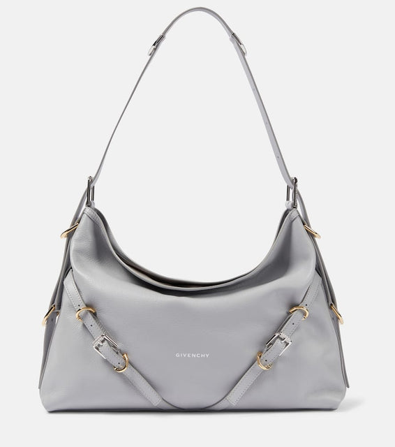 Givenchy Voyou Medium leather shoulder bag. Shop Givenchy Shoulder Bags for women now.