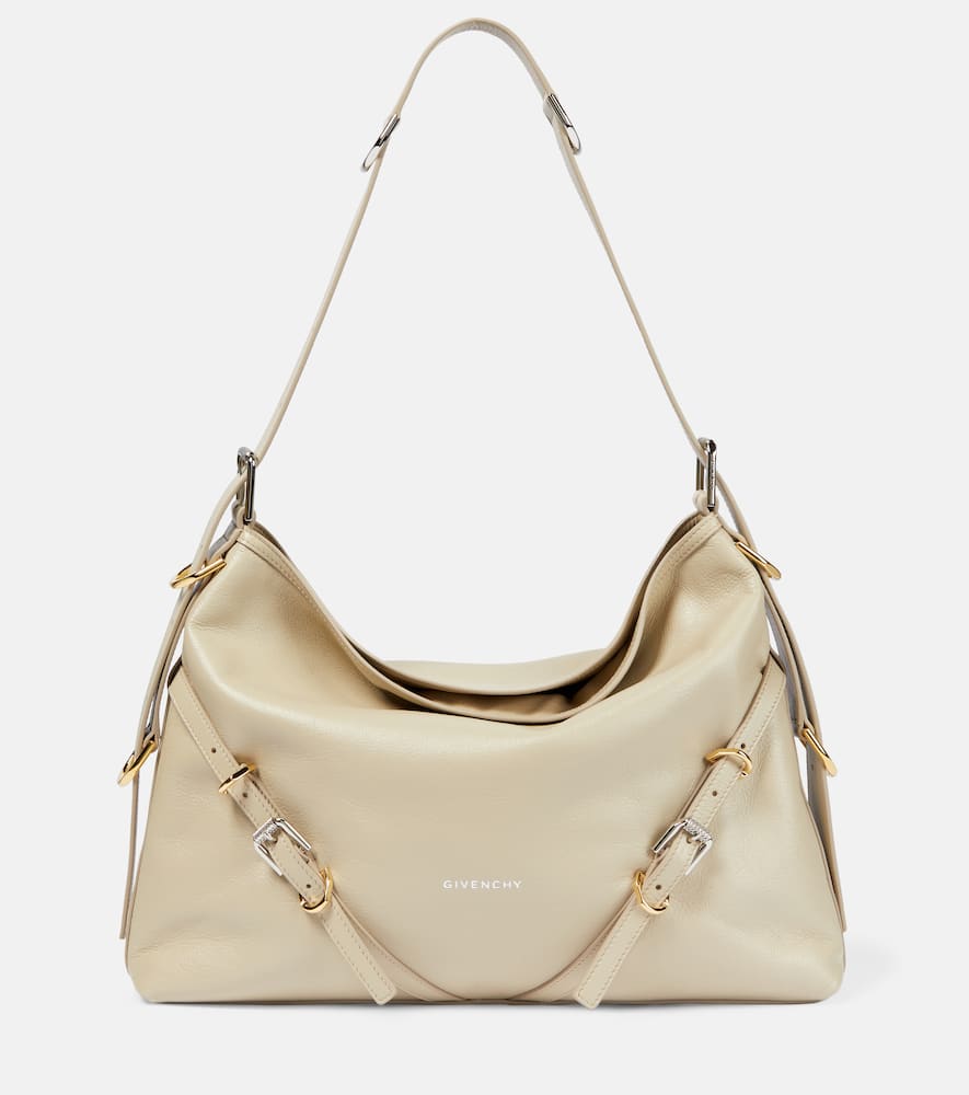 Givenchy Voyou Medium leather shoulder bag. Shop Givenchy Shoulder Bags for women now.