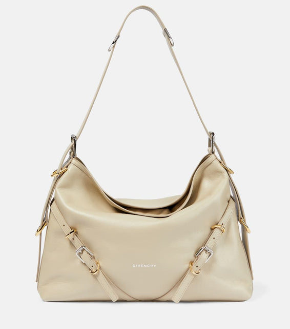 Givenchy Voyou Medium leather shoulder bag. Shop Givenchy Shoulder Bags for women now.