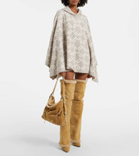 Givenchy Voyou Medium suede and shearling shoulder bag