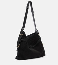 Givenchy Voyou Medium suede shoulder bag
