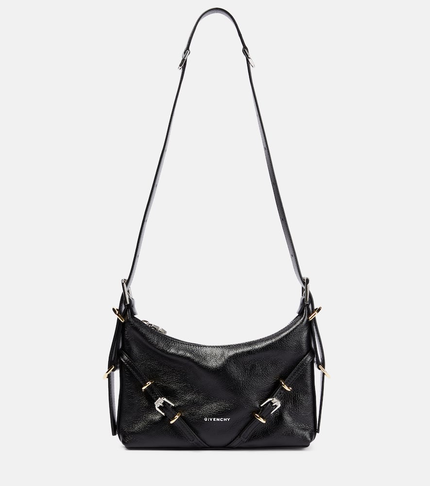 Givenchy Voyou Mini leather shoulder bag. Shop Givenchy Shoulder Bags for women now.