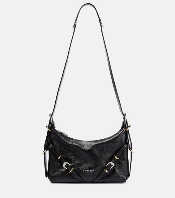 Givenchy Voyou Mini leather shoulder bag. Shop Givenchy Shoulder Bags for women now.