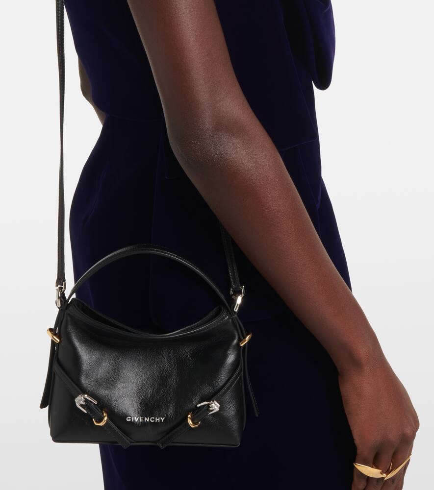 Givenchy Voyou Nano leather shoulder bag