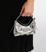 Givenchy Voyou Nano metallic leather shoulder bag