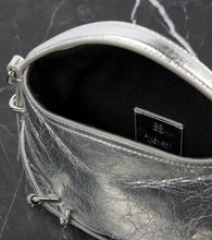 Givenchy Voyou Nano metallic leather shoulder bag