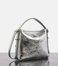 Givenchy Voyou Nano metallic leather shoulder bag
