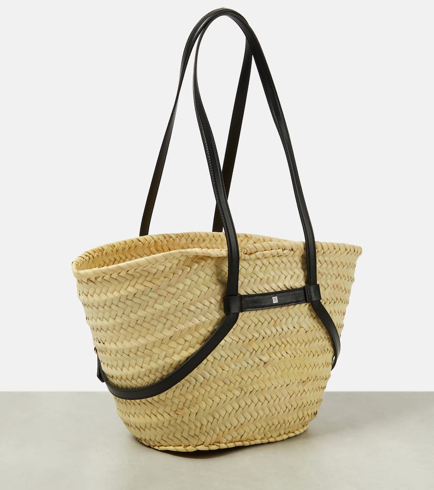 Givenchy Voyou Small raffia basket bag