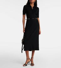 Givenchy Voyou belted wool shirt dress