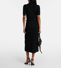 Givenchy Voyou belted wool shirt dress