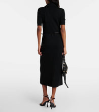 Givenchy Voyou belted wool shirt dress