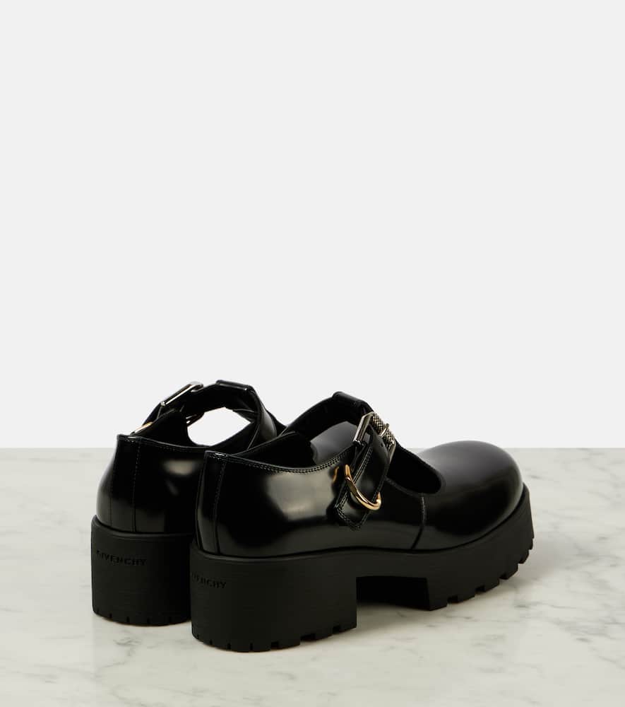 Givenchy Voyou brushed leather loafers