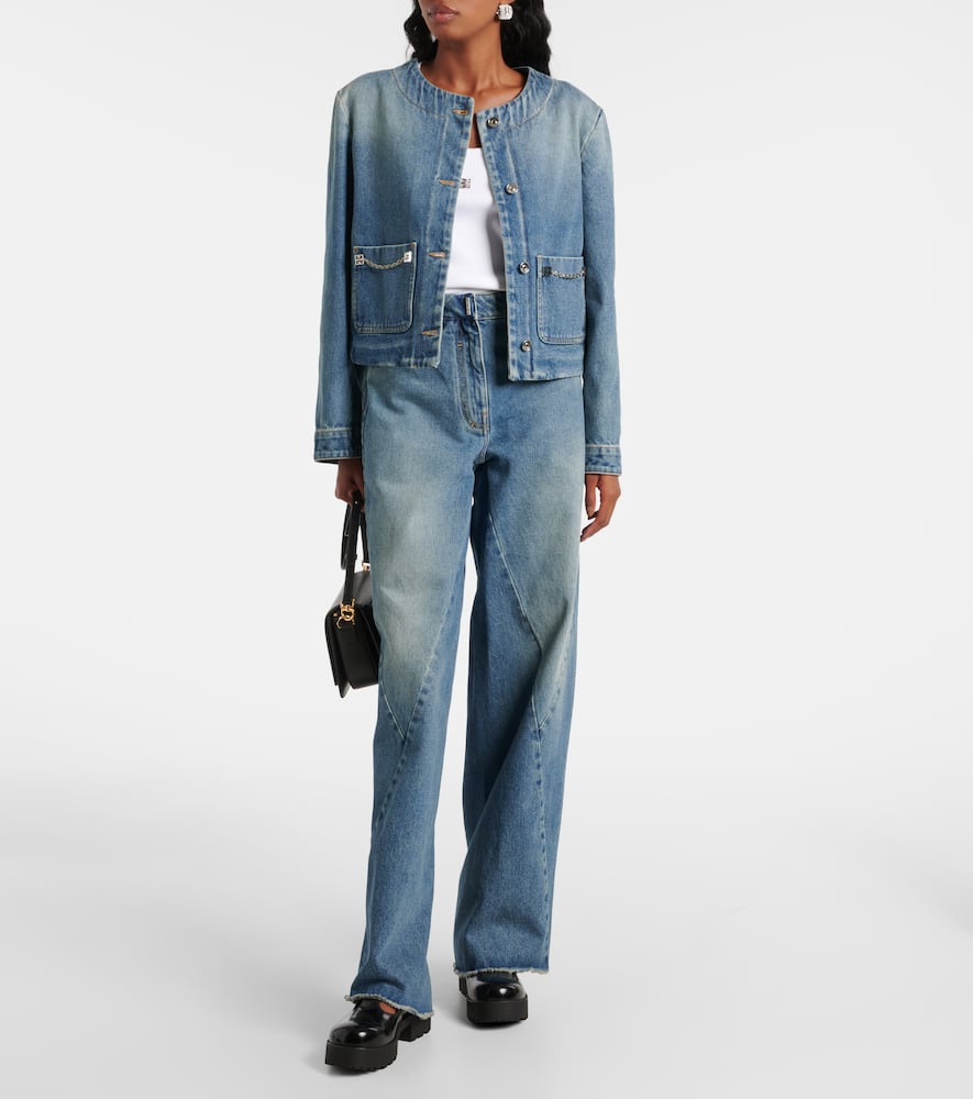 Givenchy Voyou brushed leather loafers