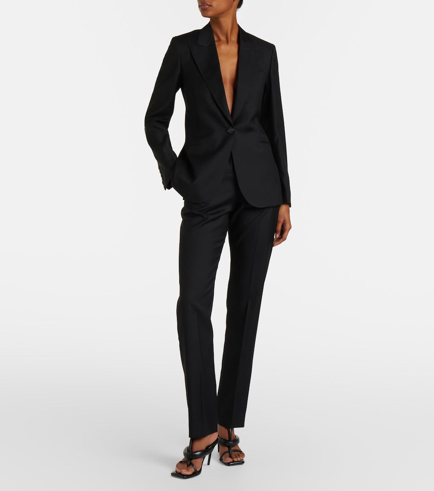 Givenchy Boudoir leather thong sandals in Black - Heeled Sandals