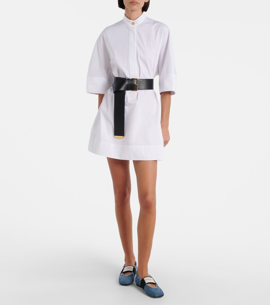 Blue Givenchy Sliced Square denim ballet flats - Ballerina Flats