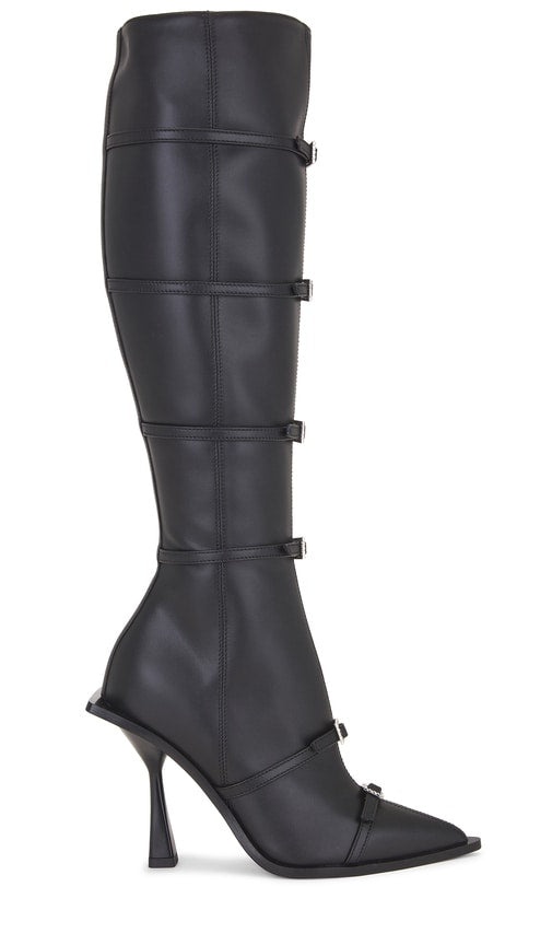 God Save Queens Rendezvous Boots in Black - God Save Queens Rendezvous - Bottes noires - God Save Queens Rendezvous 黑色靴子 - God Save Queens Rendezvous-Stiefel in Schwarz - God Save Queens 랑데부 부츠블랙 색상 - Stivali Rendezvous di God Save Queens in nero