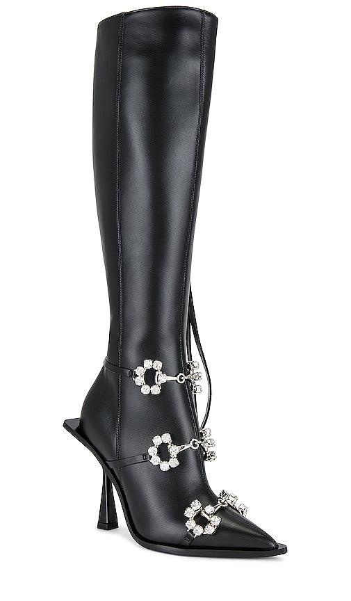 God Save Queens Two Steps From Hell Boots in Black