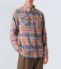 God's True Cashmere Al's Run plaid cashmere shirt