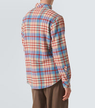 God's True Cashmere Al's Run plaid cashmere shirt