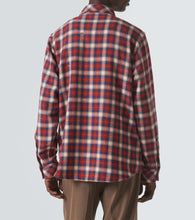 God's True Cashmere Ski Santa Fe plaid cashmere shirt