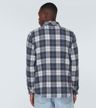 God's True Cashmere Tartan cashmere shirt