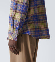 God's True Cashmere Tartan cashmere shirt