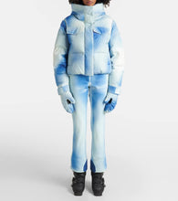Goldbergh Ciel Blue printed ski jacket