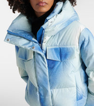Goldbergh Ciel Blue printed ski jacket