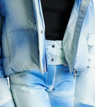 Goldbergh Ciel Blue printed ski jacket