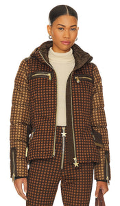 Goldbergh Galaxy Ski Jacket in Brown