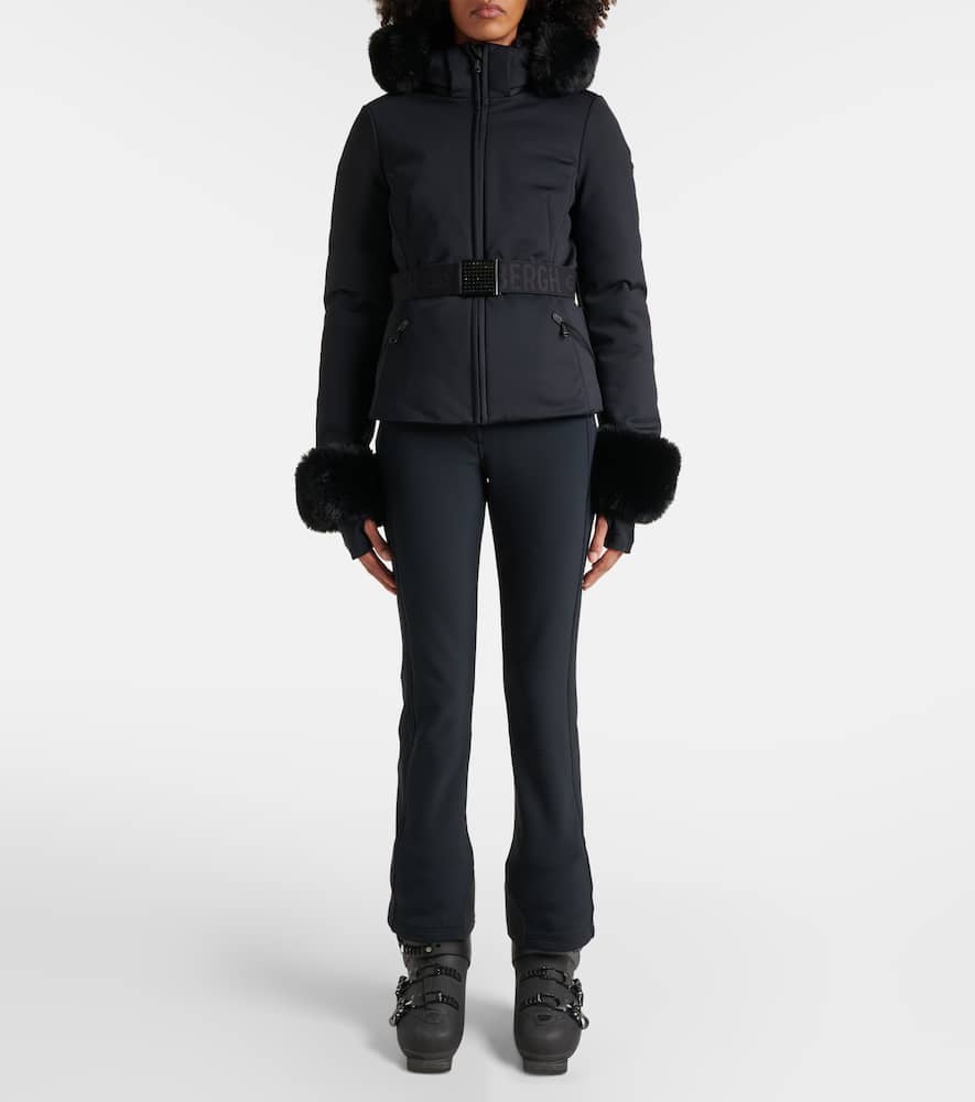 Goldbergh Giselle faux fur-trimmed ski jacket