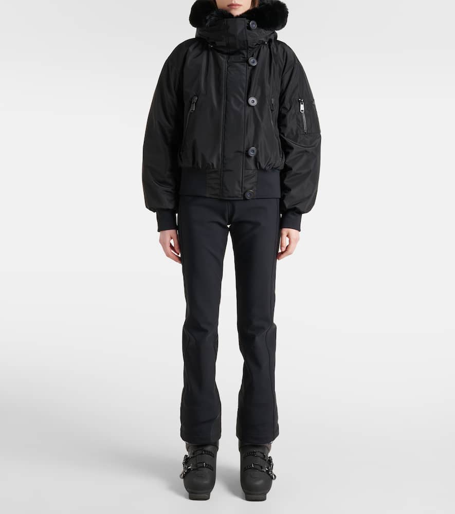 Goldbergh Jeanne faux fur-trimmed ski jacket