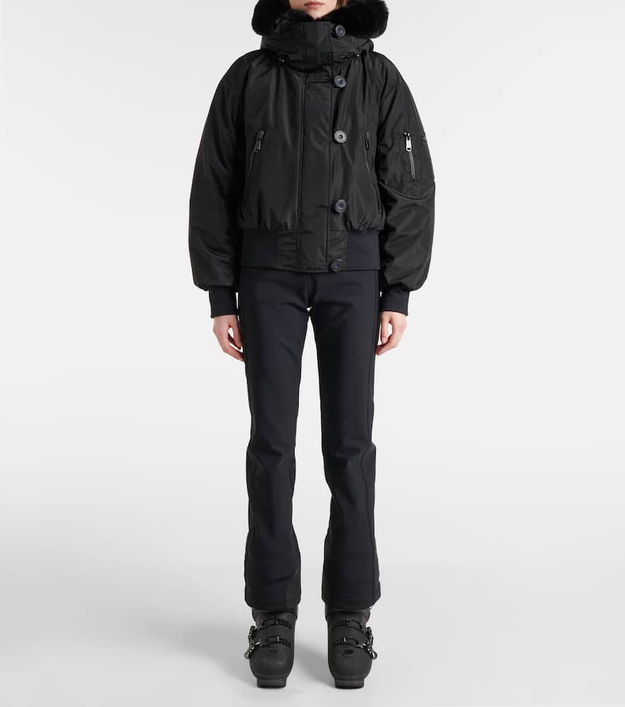 Goldbergh Jeanne faux fur-trimmed ski jacket