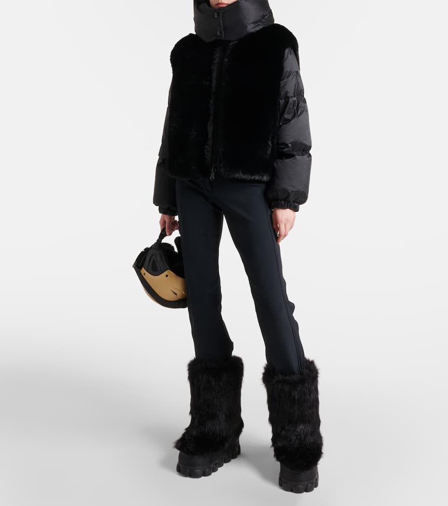 Goldbergh La Reine faux fur ski jacket