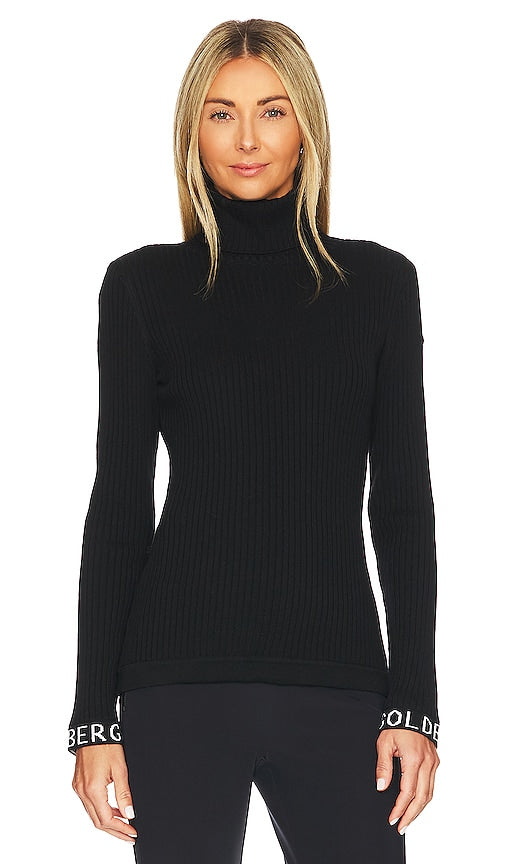 Goldbergh Mira Sweater in Black - Goldbergh Mira Pull en Noir - Goldbergh Mira 黑色毛衣 - Goldbergh Mira Pullover in Schwarz - Goldbergh 미라 스웨터블랙 색상 - Maglione Goldbergh Mira in nero