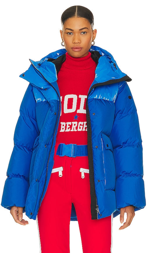 Goldbergh Outdoor Jacket in Blue - Veste d'extérieur Goldbergh en bleu - Goldbergh 蓝色户外夹克 - Goldbergh Outdoor-Jacke in Blau - Goldbergh 아웃도어 재킷 - Giacca da esterno Goldbergh in blu
